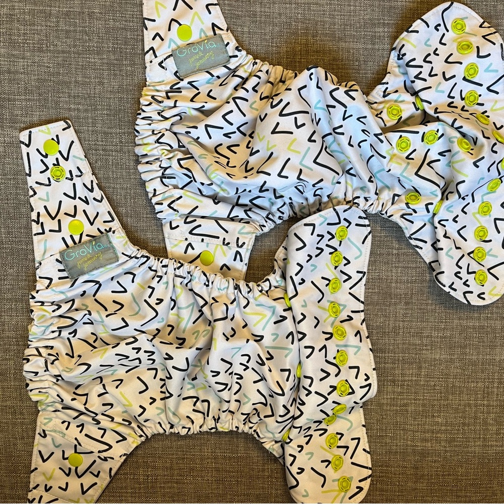 Grovia Cloth Diaper Set of Two (2)